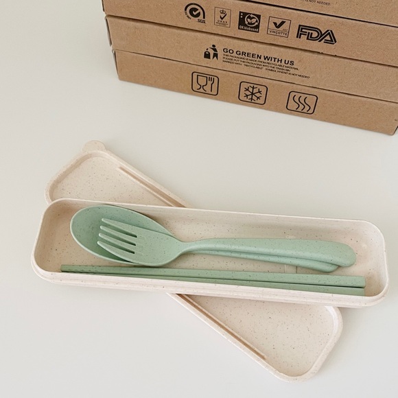 Eco-Friendly Portable Cutlery Set - Picture 2 of 7